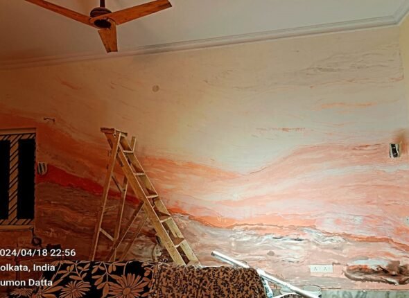 Stucco Mirror Design