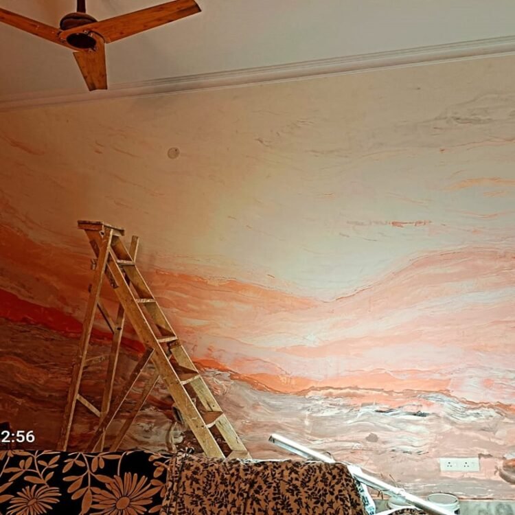 Stucco Mirror Design