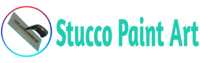 Stucco Paint Art Logo