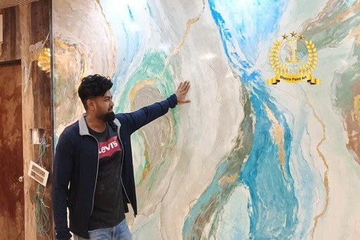 Stucco Mirror by Asian Paints