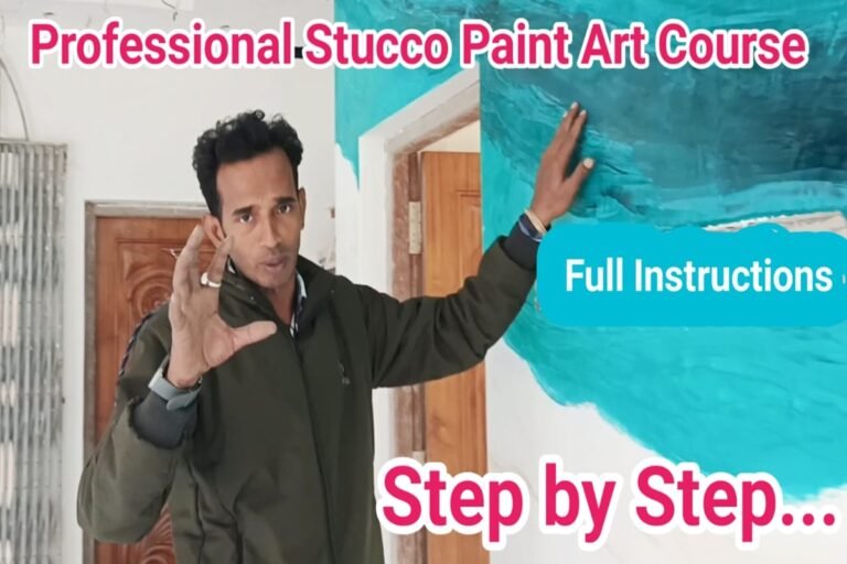 Stucco Paint Art Courses